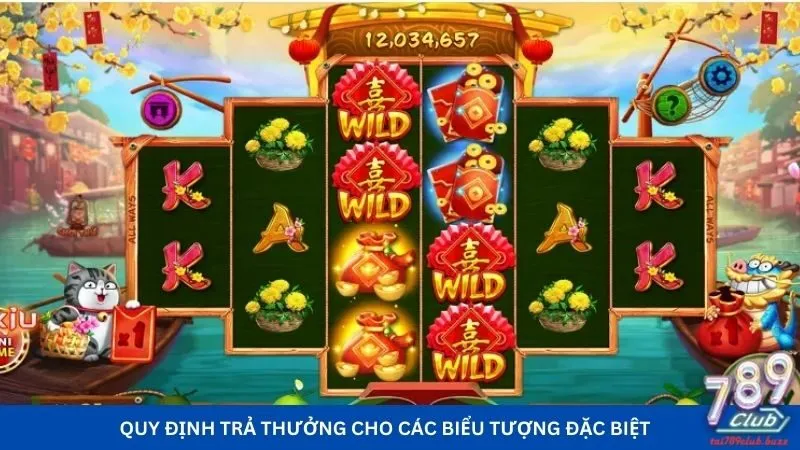 Quy định trả thưởng cho các biểu tượng đặc biệt